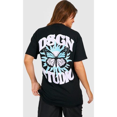 Maternité - T-Shirt De Grossesse Imprimé Papillon - S - boohoo - Modalova