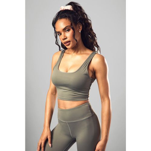 Brassière De Sport Matelassée - L - boohoo - Modalova