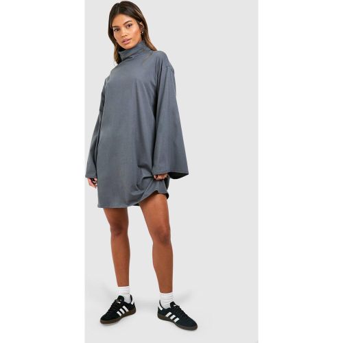 Robe T-Shirt À Col Roulé - 38 - boohoo - Modalova