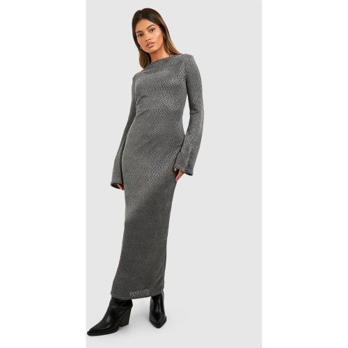 Robe Mi-Longue À Manches Évasées - 42 - boohoo - Modalova