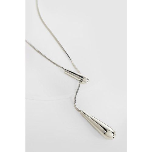 Collier À Pendentif Larme - - boohoo - Modalova