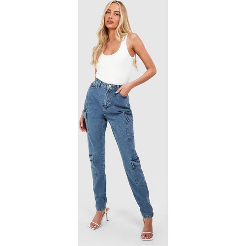 Tall" - Jean Cargo Slim - 36 - boohoo - Modalova