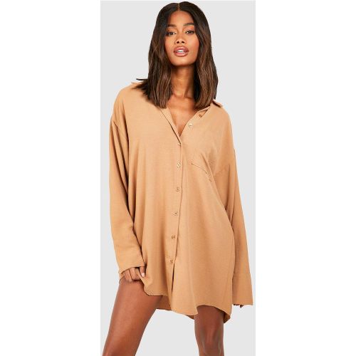 Robe Chemise Fluide - 34 - boohoo - Modalova