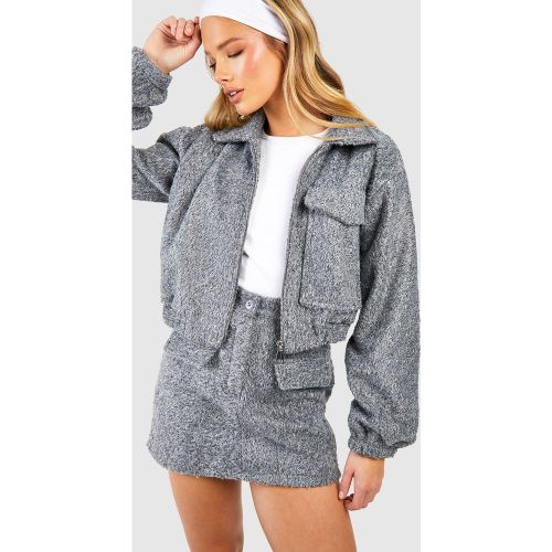 Mini-Jupe Texturée - 44 - boohoo - Modalova