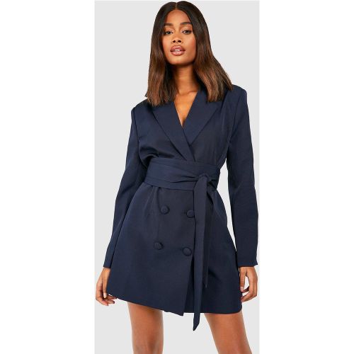 Robe Blazer Nouée - 34 - boohoo - Modalova