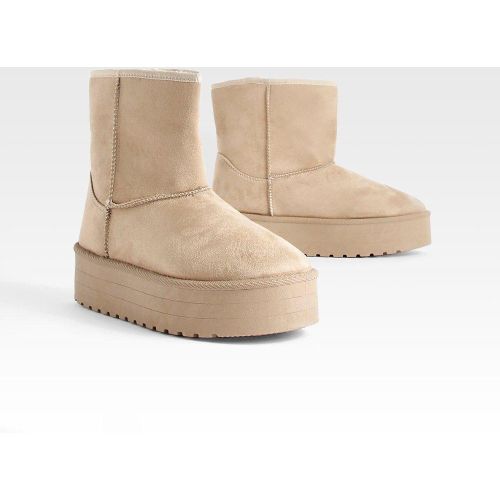 Bottines À Plateforme - 40 - boohoo - Modalova