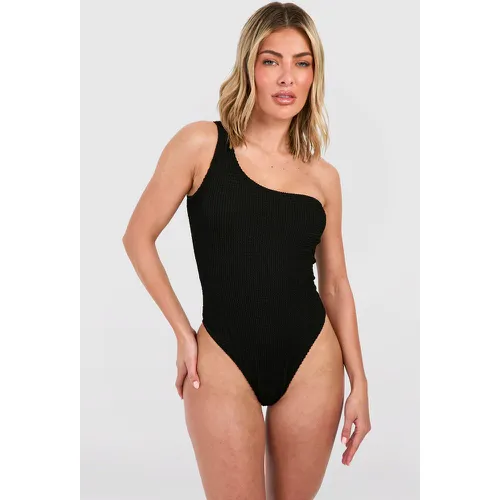 Maillot De Bain Asymétrique Texturé - 36 - boohoo - Modalova