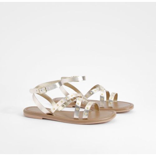 Sandales Cloutées - Pointure Large - 36 - boohoo - Modalova