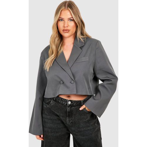 Grande Taille - Blazer Court Oversize - 44 - boohoo - Modalova