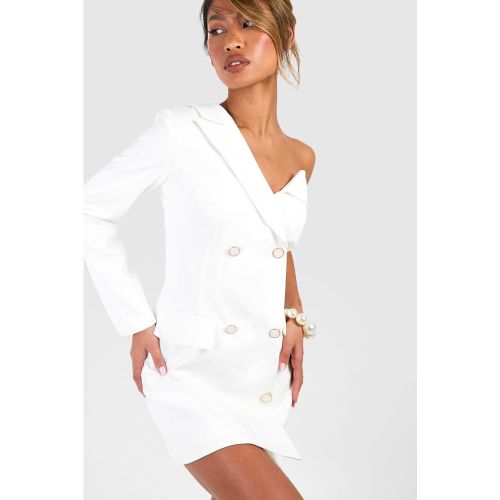 Robe Blazer Asymétrique - 38 - boohoo - Modalova