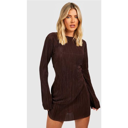 Robe Droite Plissée - 42 - boohoo - Modalova