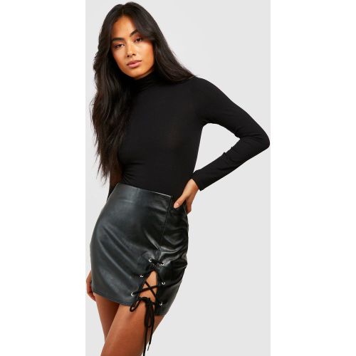 Mini-Jupe À Lacets - 34 - boohoo - Modalova