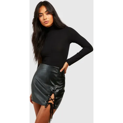 Mini-Jupe À Lacets - 42 - boohoo - Modalova