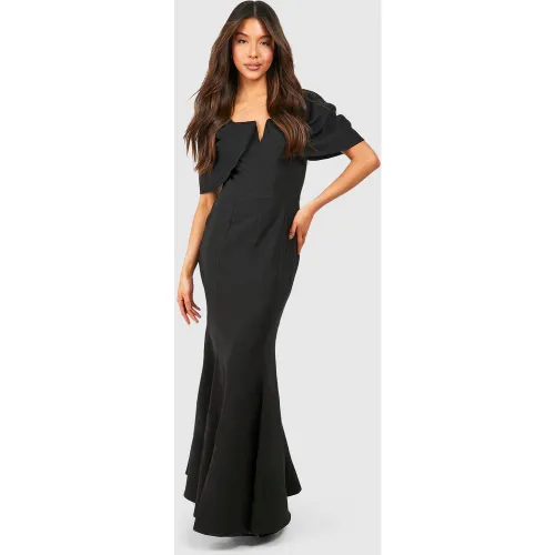 Robe Longue À Décolleté Plongeant - 36 - boohoo - Modalova