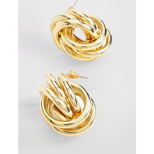 Boucles D'Oreilles Nouées - One Size - boohoo - Modalova