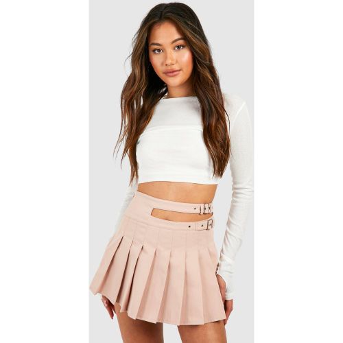 Mini-Jupe À Découpe Et Boucle - 36 - boohoo - Modalova
