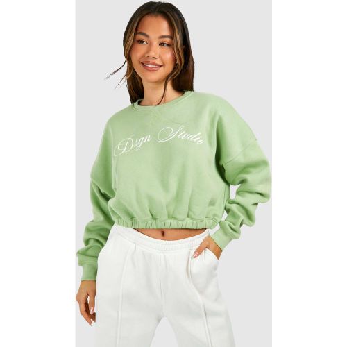 Sweat Oversize Court À Slogan Dsgn Studio - S - boohoo - Modalova