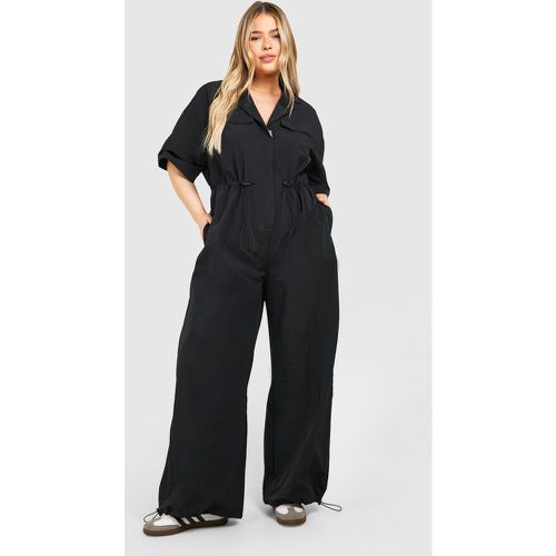 Grande Taille - Combinaison Cargo Utilitaire - 44 - boohoo - Modalova