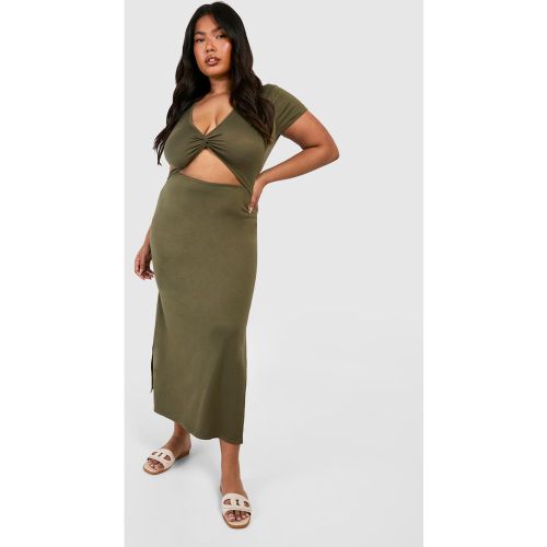 Grande Taille - Robe Mi-Longue En Jersey - 44 - boohoo - Modalova