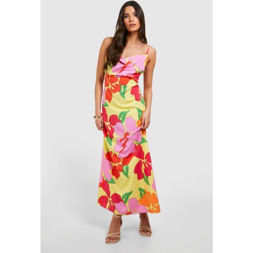 Robe Nuisette Fleurie À Col Bénitier - 36 - boohoo - Modalova