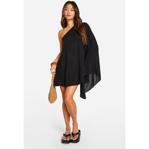 Flare Sleeve Cheesecloth Mini Dress - boohoo - Modalova