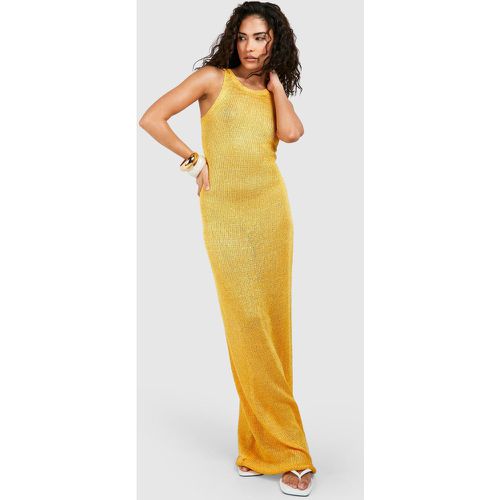 Petite" - Robe De Plage Longue Pailletée - M - boohoo - Modalova