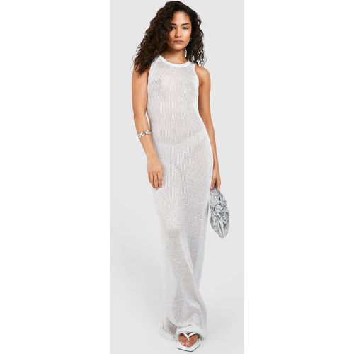 Petite" - Robe De Plage Longue Pailletée - L - boohoo - Modalova