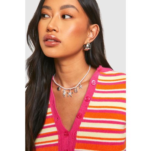 Collier é À Pendentif Mer Et Perle - One Size - boohoo - Modalova