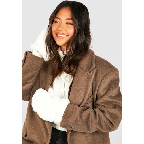 Gants En Polaire - One Size - boohoo - Modalova