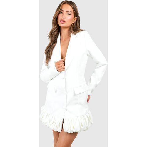 Robe Blazer À Volants - 34 - boohoo - Modalova