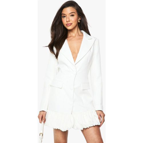 Robe Blazer À Volants - 38 - boohoo - Modalova