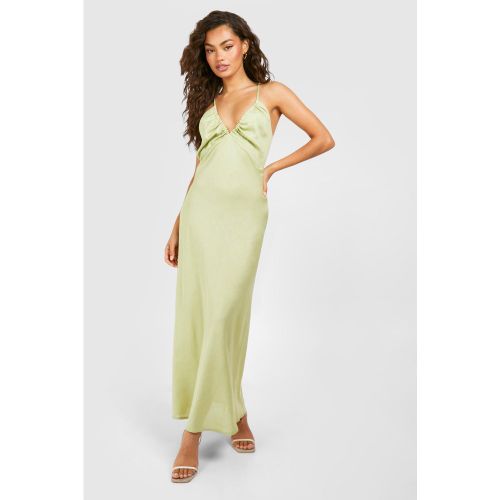 Robe Mi-Longue À Bretelles - 36 - boohoo - Modalova