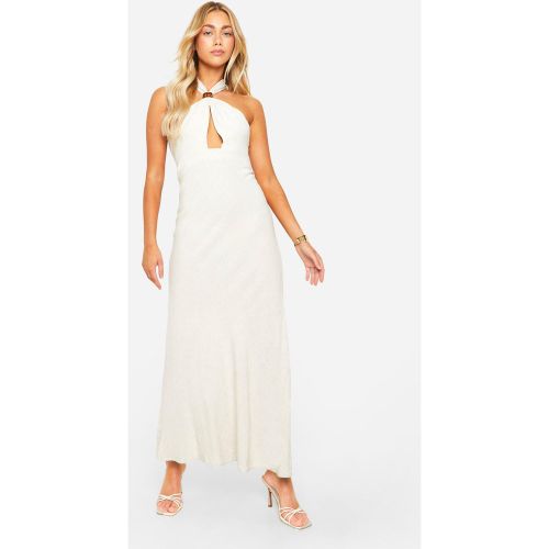 Robe Longue Dos Nu - 38 - boohoo - Modalova
