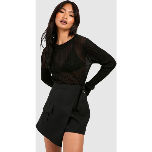 Jupe-Short Portefeuille - 34 - boohoo - Modalova