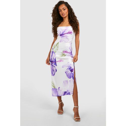 Robe Nuisette Mi Longue À Fleurs - 40 - boohoo - Modalova