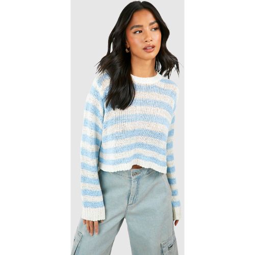 Petite" - Pull Large En Maille - S - boohoo - Modalova