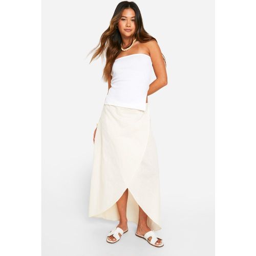 Jupe Longue - Blanc Écru - 34, Blanc Écru - boohoo - Modalova