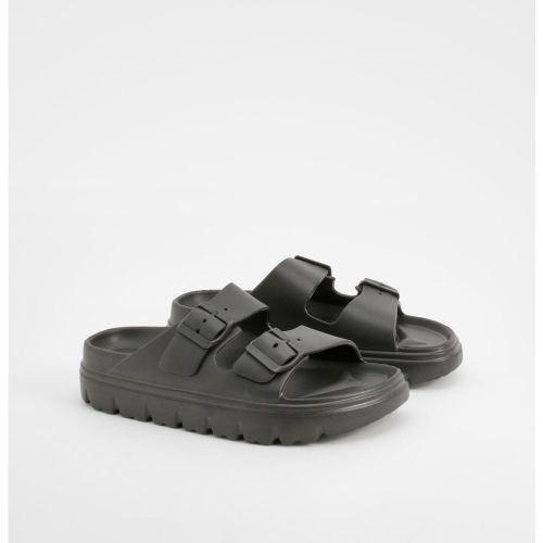 Claquettes Matelassées À 2 Brides - 41 - boohoo - Modalova
