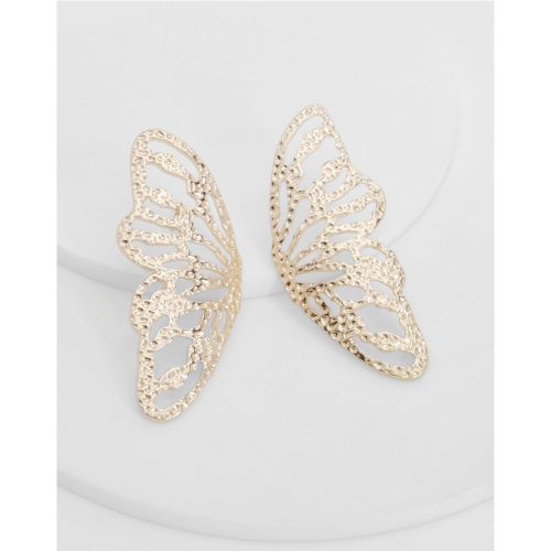 Boucles D'Oreilles Papillon - One Size - boohoo - Modalova