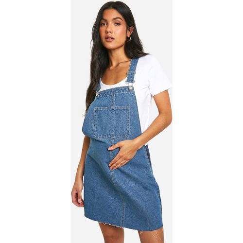 Maternité - Robe Salopette En Jean - 40 - boohoo - Modalova