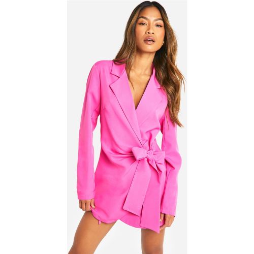 Robe Blazer Drapée - 38 - boohoo - Modalova