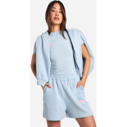 Tall" - Body Imprimé Toutes Saisons Et Short De Survêtement - 36 - boohoo - Modalova