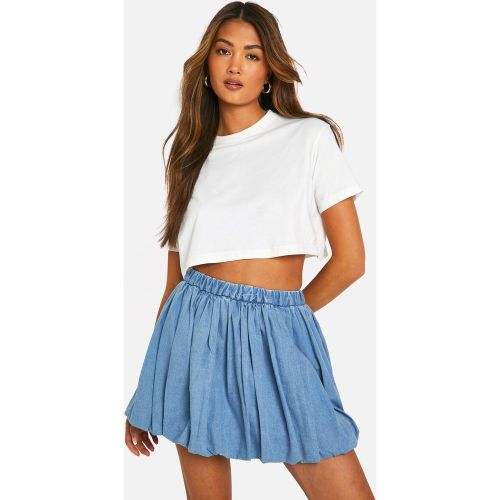 Mini-Jupe Bouffante En Jean - 36 - boohoo - Modalova