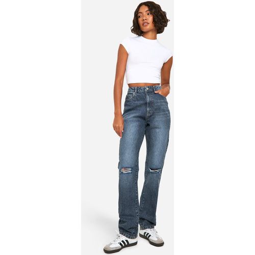 Tall" - Jean Droit Taille Haute - 38 - boohoo - Modalova