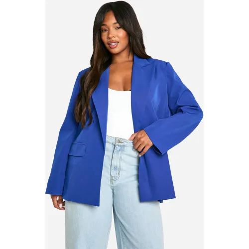 Grande Taille - Blazer Long Habillé - 50 - boohoo - Modalova
