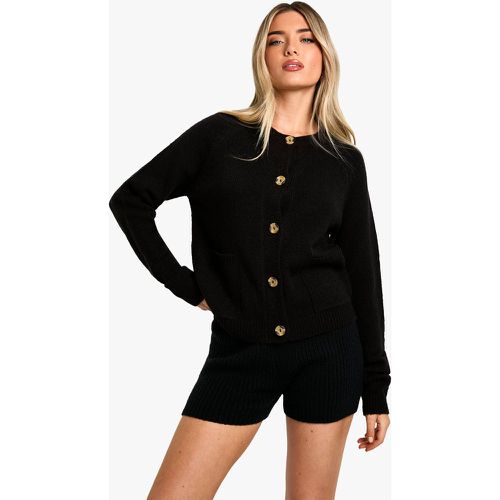 Cardigan Oversize Avec Poches - S - boohoo - Modalova