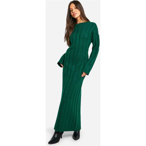 Robe Longue Côtelée - S - boohoo - Modalova