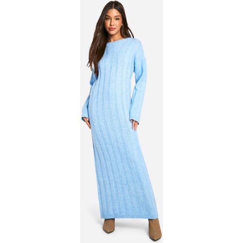 Robe Longue Côtelée - M - boohoo - Modalova