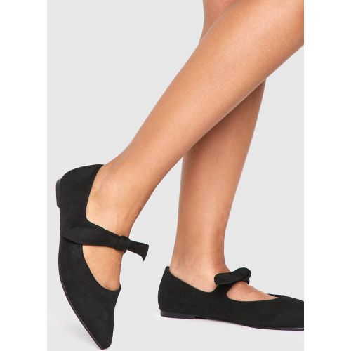 Ballerines À Nœud - Pointure Large - 37 - boohoo - Modalova
