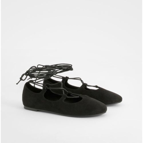 Ballerines À Lacets - 38 - boohoo - Modalova